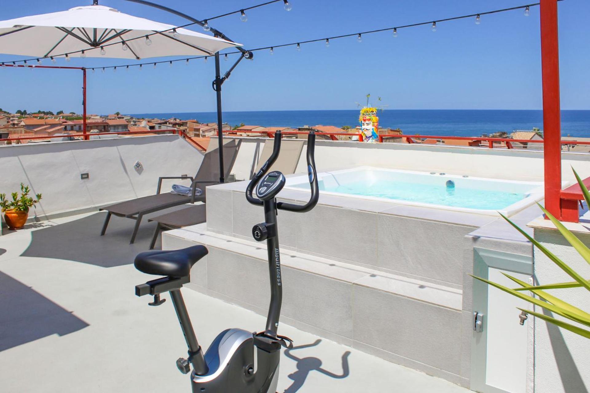 Duca D'Aosta Terrace, Skypool & Sauna Акуедолчи Екстериор снимка
